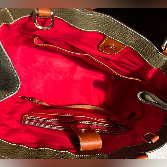 DOONEY & BOURKE Pebble Grain Zip Satchel with Magnetic Snap Closure……. - Picture 13 of 17